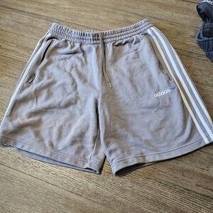 Adidas Men's Athletic Shorts in Light Gray